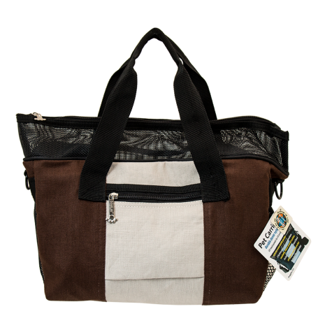 Doggles Pet Carrier Messenger Bag Hemp