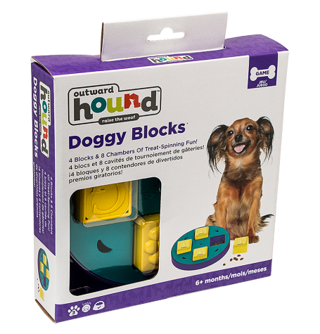 Outward Hound Doggy Blocks Puzzle Outward Hound Doggy Blocks Puzzle